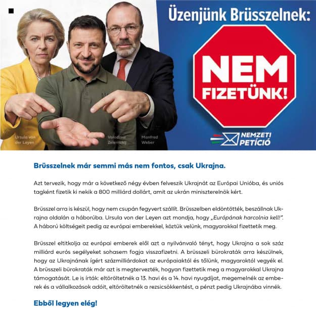 Лякалка від Орбана: угорців перед виборами спамитимуть петицією про Україну