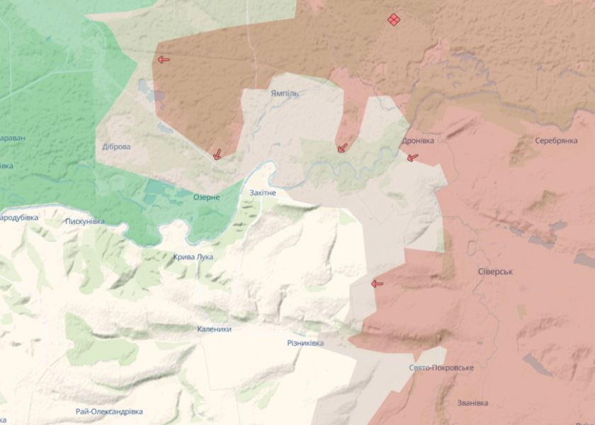Росіяни готують штурм, накопичуючись у Серебрянському лісі та Сіверську, - військові