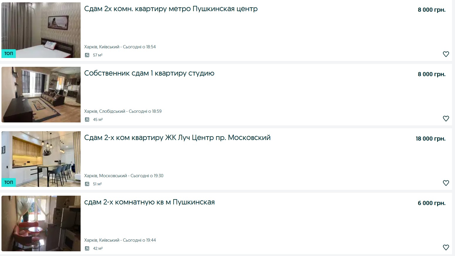 Цены снижены. Сколько сегодня стоит аренда квартир в крупных городах Украины