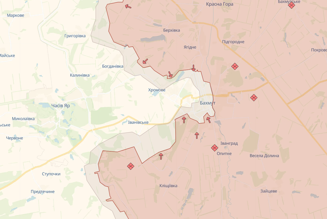 Окупанти намагаються обійти Авдіївку і тиснуть на лівий фланг, - DeepState