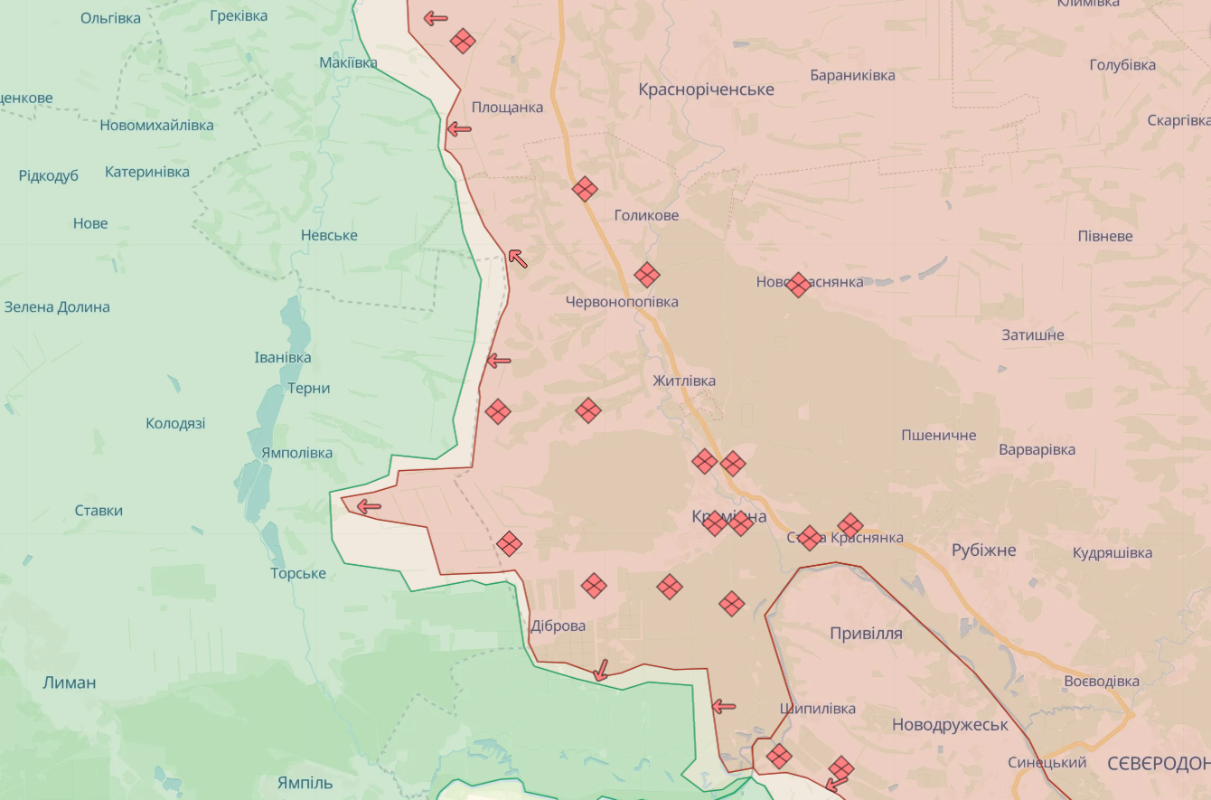 Окупанти намагаються обійти Авдіївку і тиснуть на лівий фланг, - DeepState