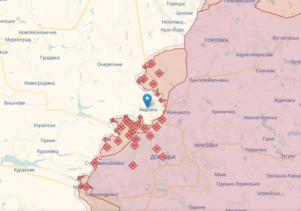 У Бахмуті просування росіян суттєво зменшило темпи через втрати, - DeepState