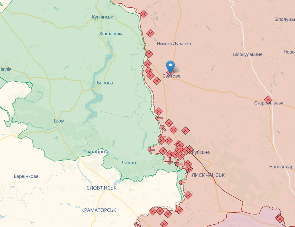 У Бахмуті просування росіян суттєво зменшило темпи через втрати, - DeepState