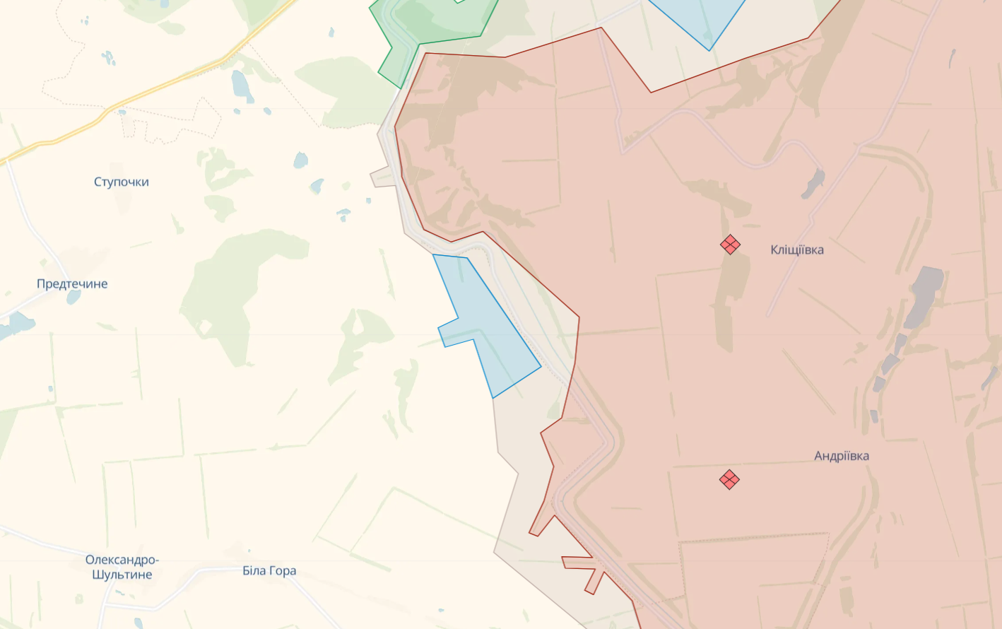 Окупанти втратили кілька позицій недалеко від Бахмута та Соледара, - DeepState