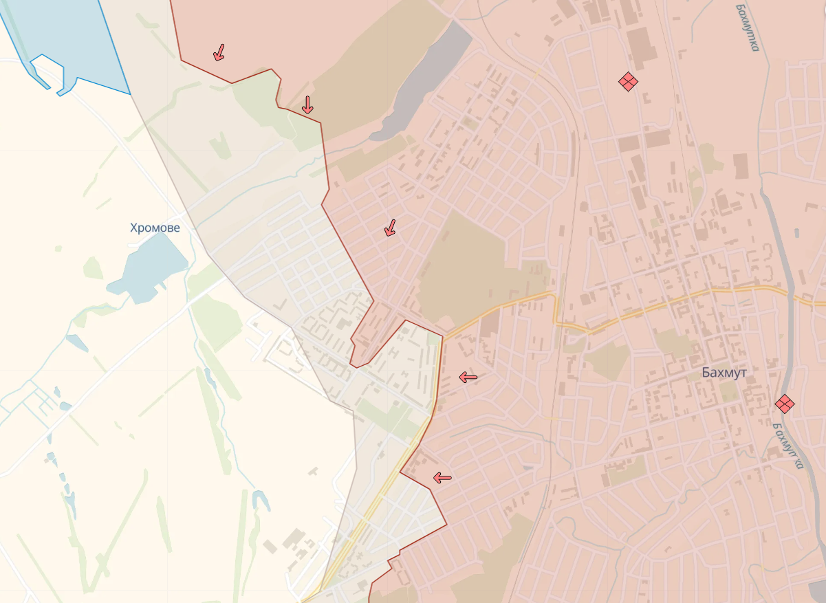 DeepState: ВСУ продвигаются возле Бахмута, а оккупанты имели успех на Купянском направлении