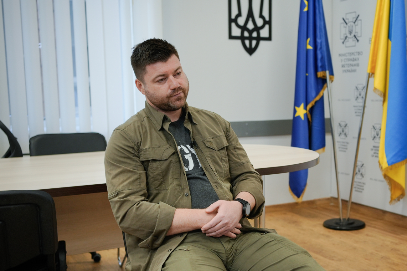 Олександр Порхун, Мінветеранів: Наша мета – автоматизувати отримання послуг і пільг ветеранами