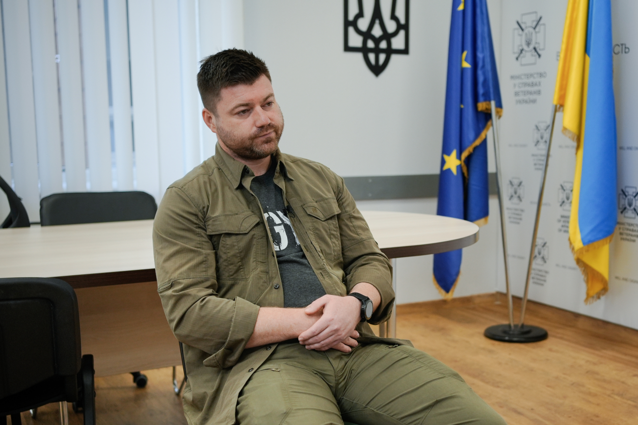 Олександр Порхун, Мінветеранів: Наша мета – автоматизувати отримання послуг і пільг ветеранами