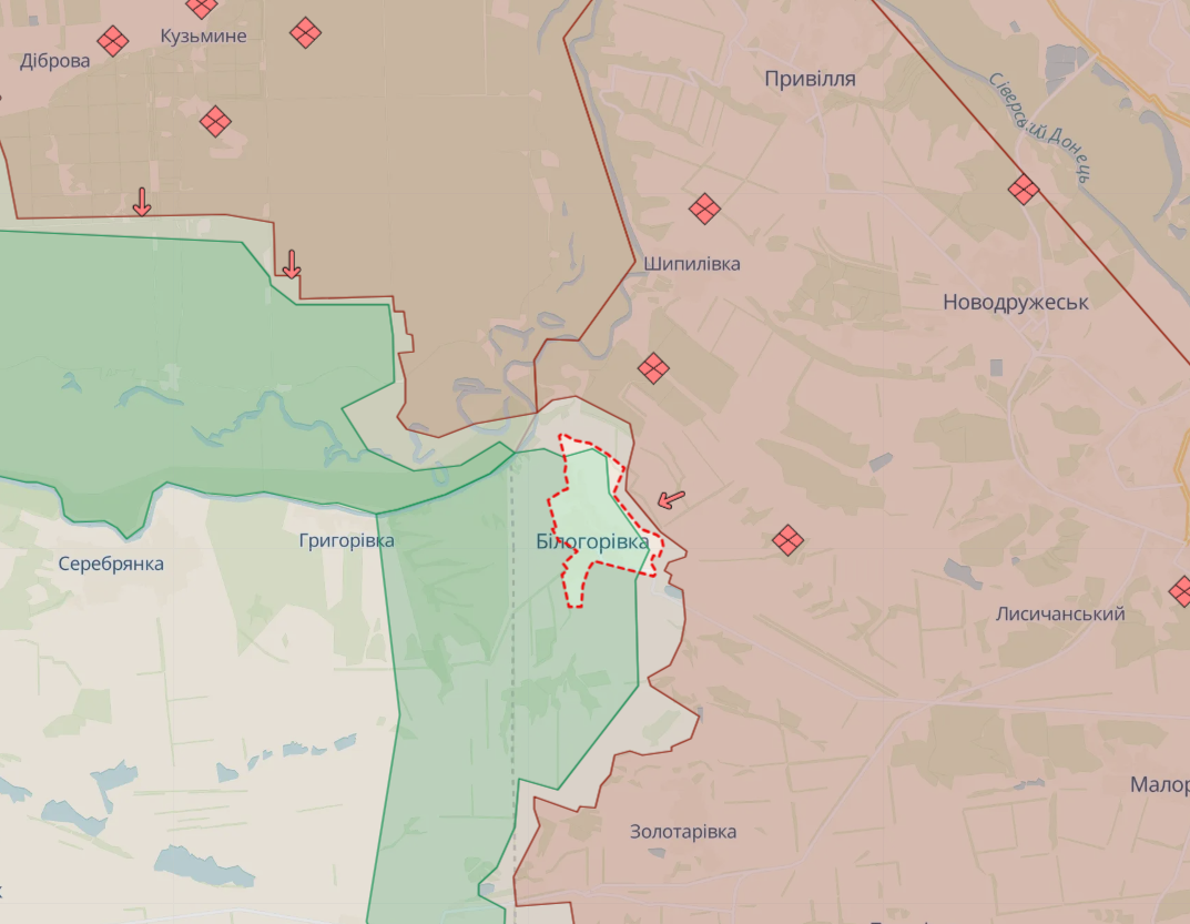 ЗСУ відбили штурми росіян біля Ласточкиного на Авдіївському напрямку, - DeepState