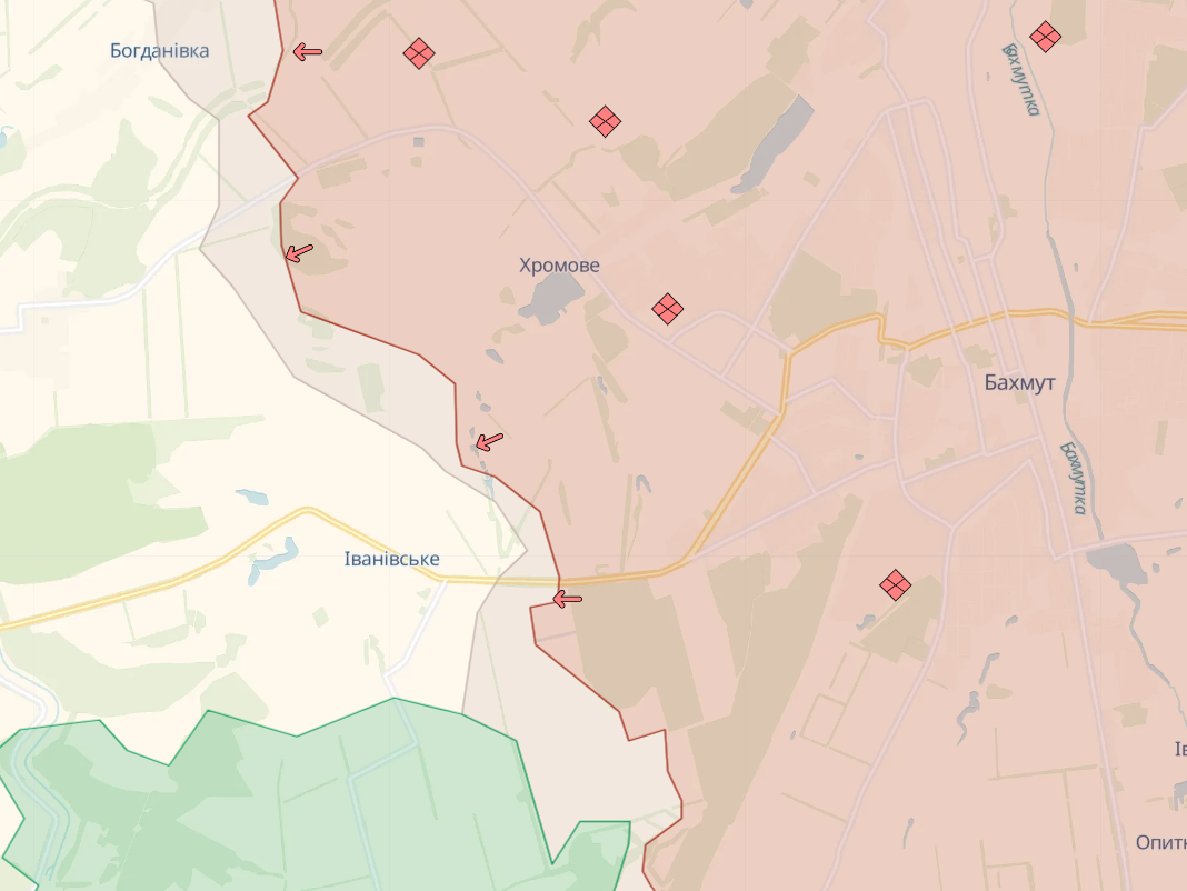 ЗСУ відбили штурми росіян біля Ласточкиного на Авдіївському напрямку, - DeepState