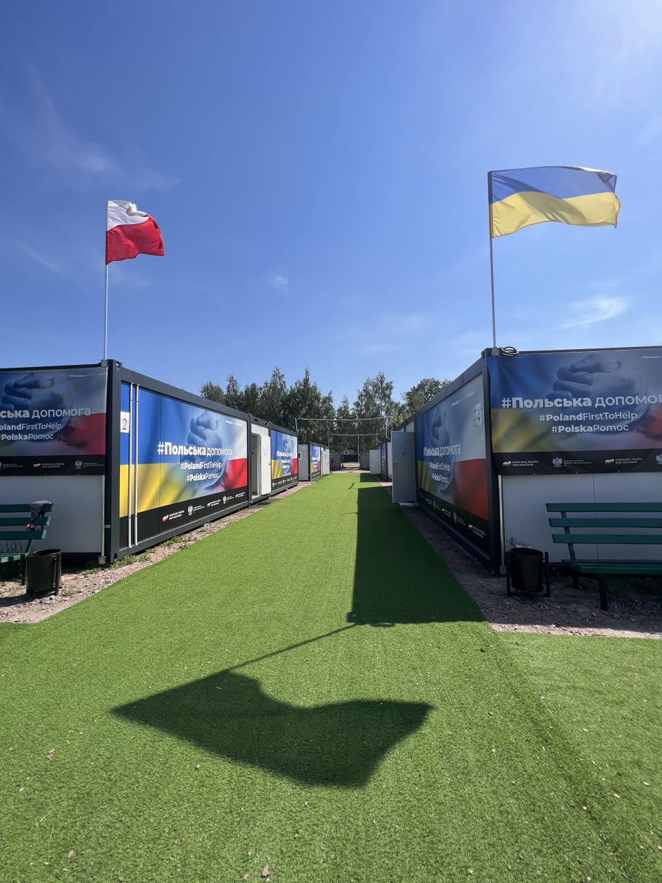 Новый модульный городок для переселенцев в Бородянке: как он выглядит (фото)