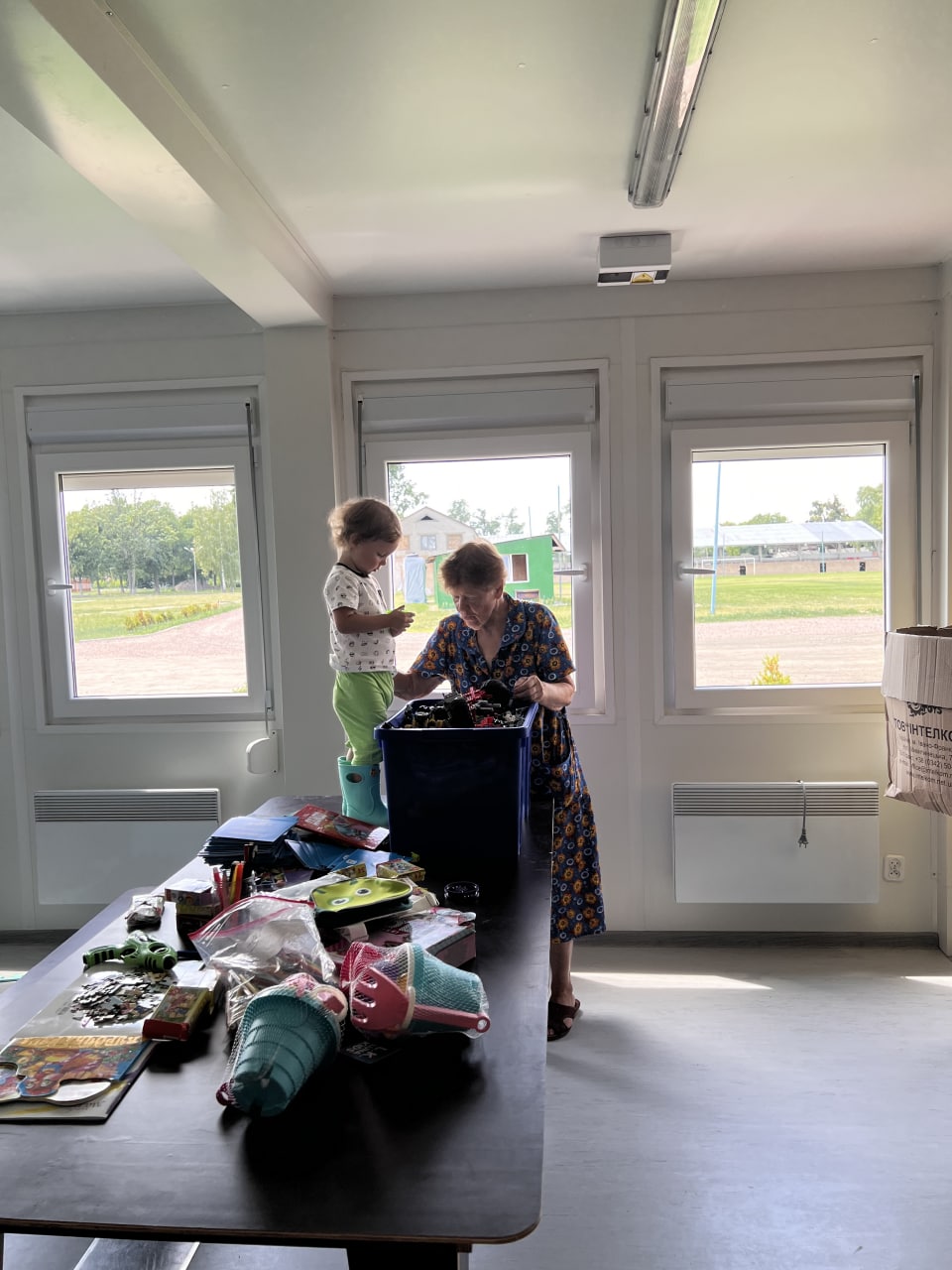 Новый модульный городок для переселенцев в Бородянке: как он выглядит (фото)