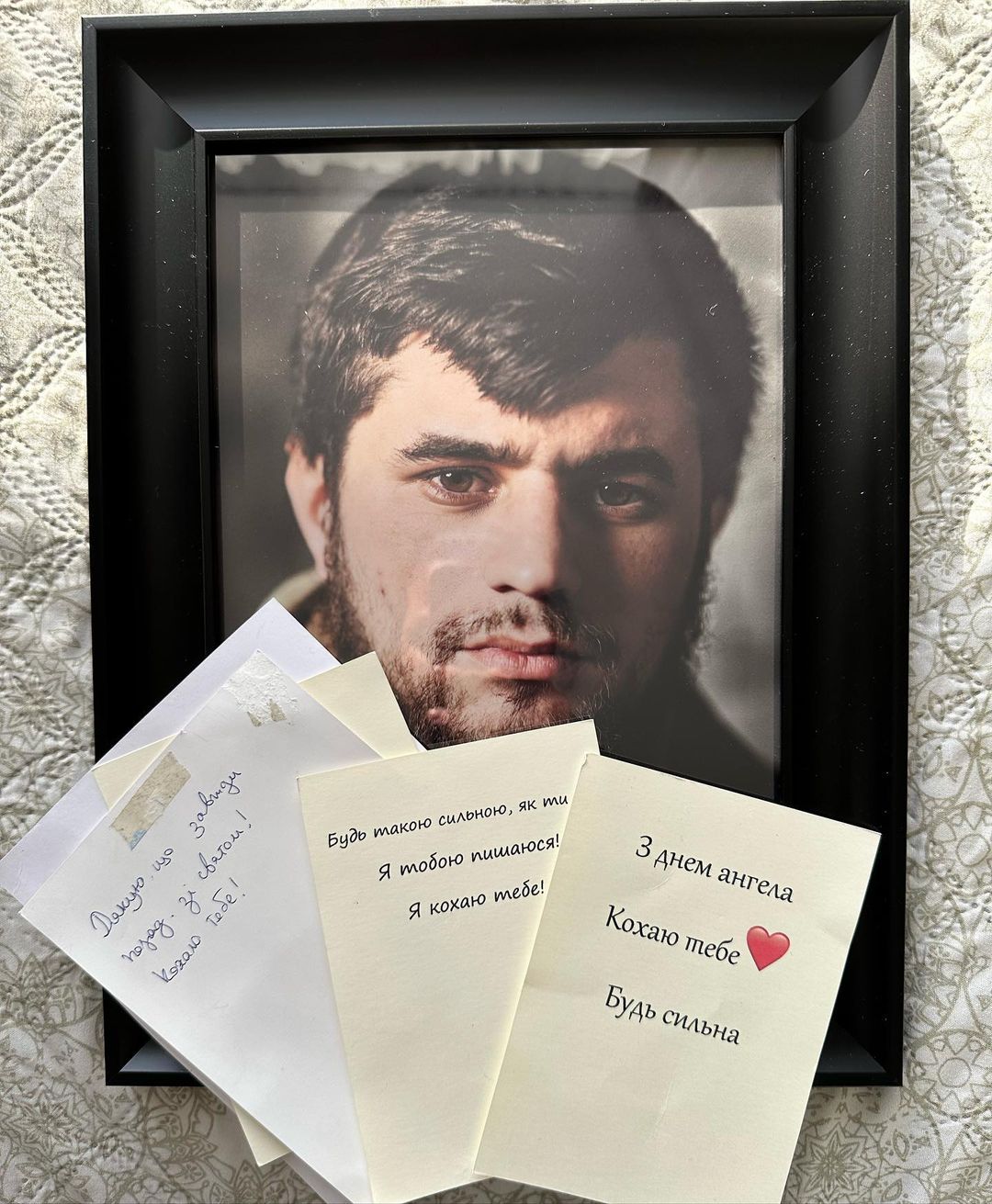 "Я люблю тебя. Навсегда". Невеста "Да Винчи" растрогала словами о погибшем Герое