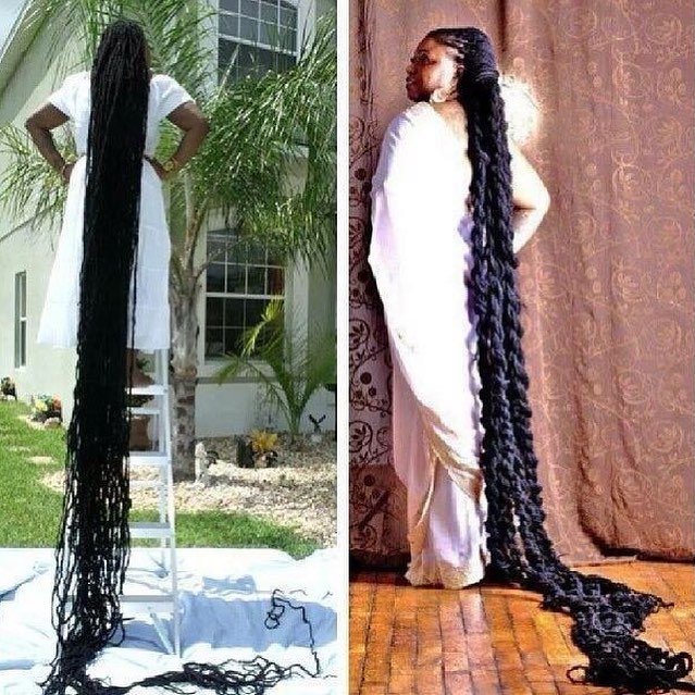 Женщина отрастила волосы на 33,5 метра и попала в Книгу рекордов Гиннеса: как она выглядит