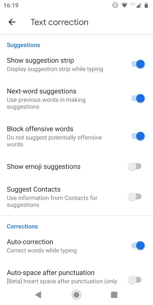 Как на смартфонах Android отключить автозамену слов: инструкция