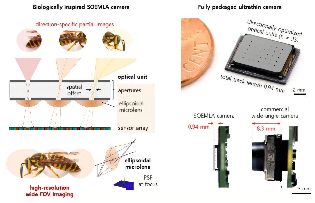 Глаза насекомых вместо линз: новая технология изменит дизайн смартфонов