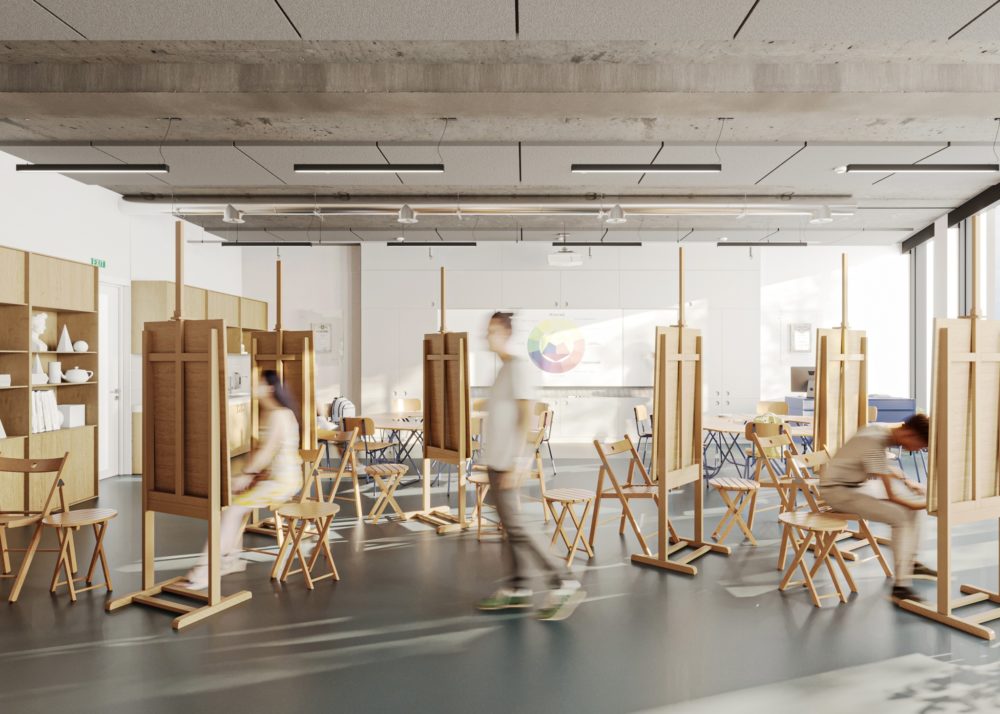 Смотрите, какую школу и садик построят в Буче. Проект разработали украинские и литовские архитекторы