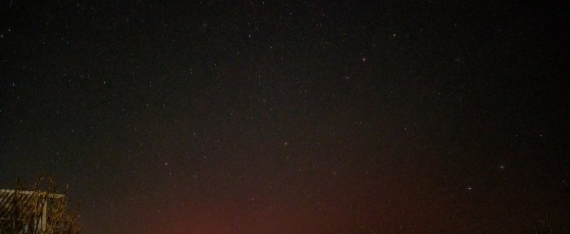 В Украине заметили полярное сияние (фото)