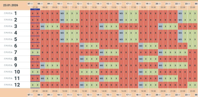 Графіки знову не всюди. Аварійні відключення охоплюють все більше областей (повний список)