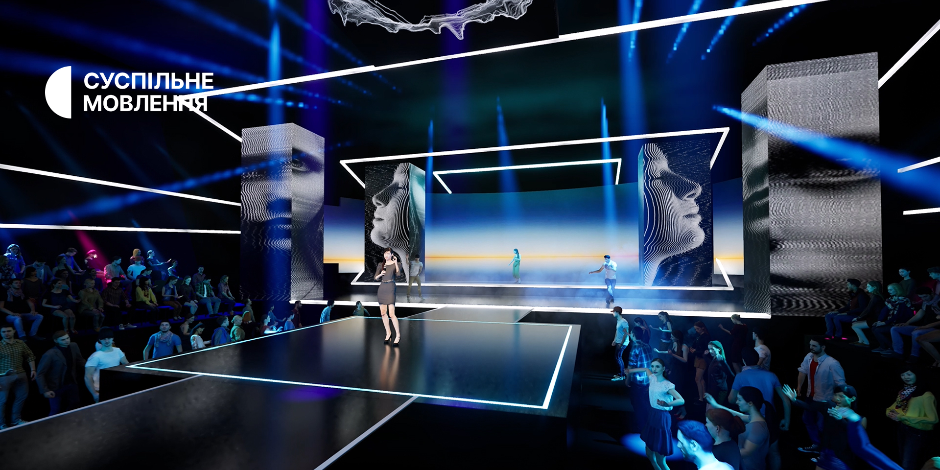 Сцена Нацотбора на Евровидение-2025: первые фото и уникальные детали главной арены конкурса