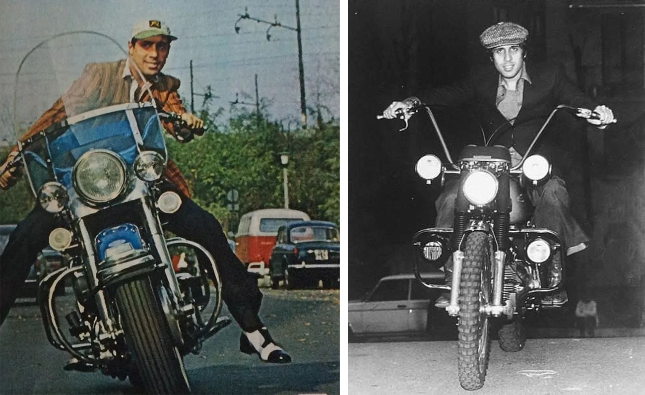 Укрощение строптивого: Адриано Челентано и его любовь к украинским мотоциклам "Днепр"