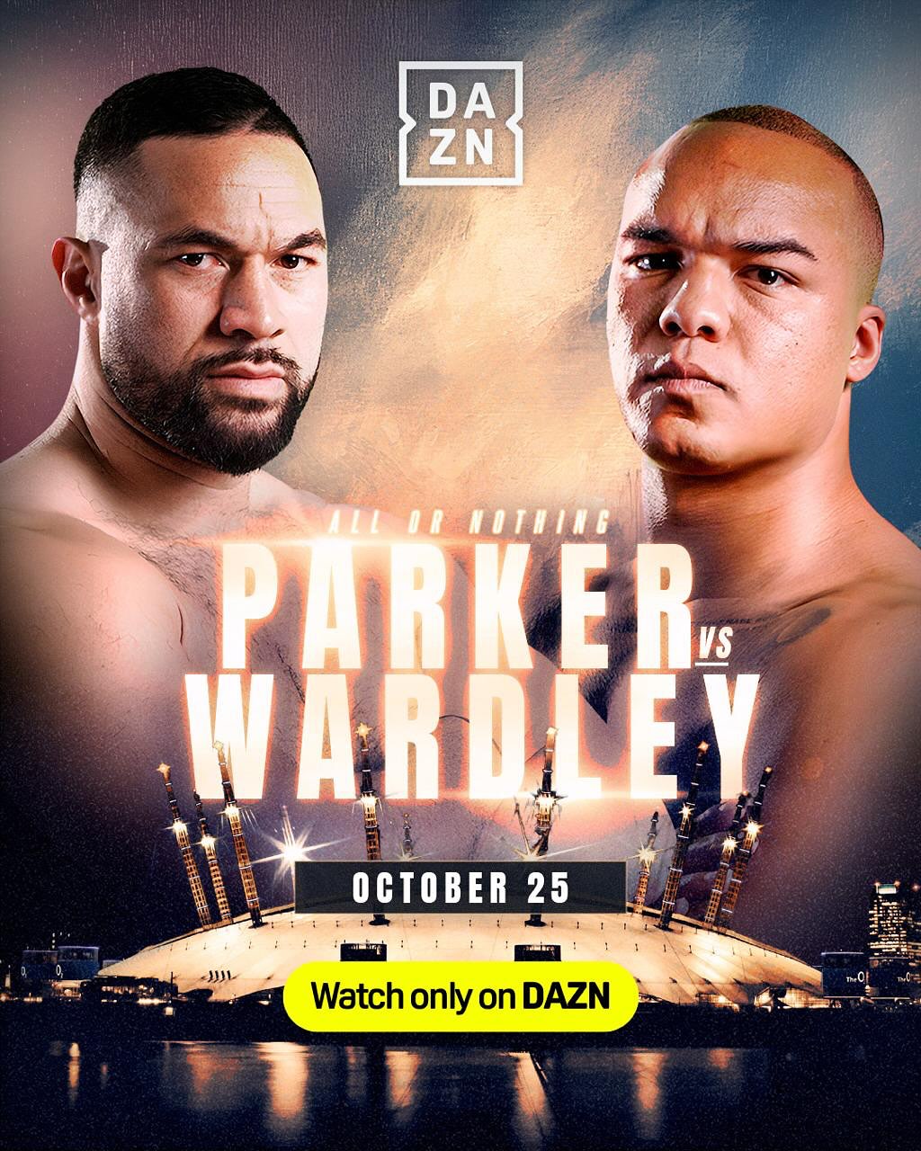 Паркер переважив Вордлі та виграв битву поглядів перед боєм (відео)