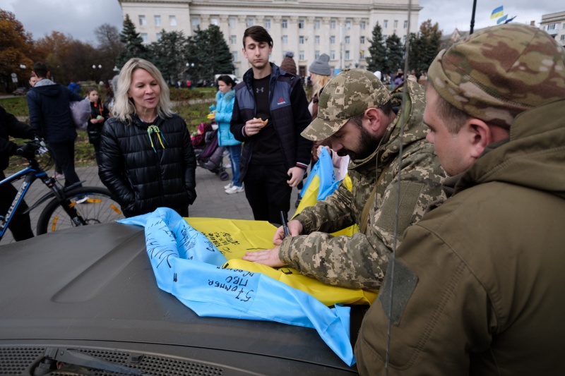 "Головне, що без росіян". Як Херсон чекав на звільнення і чому в місті стало легше дихати