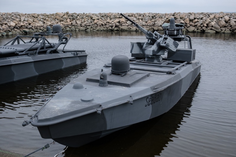 "Ця зброя змінила війну на морі". СБУ представила новітні дрони Sea Baby