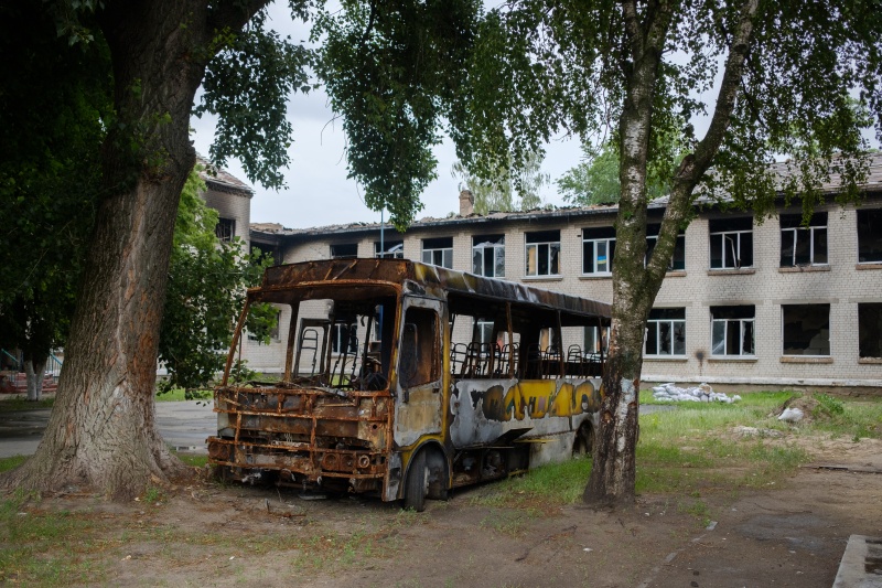 "Трибунал для Путина". Как под Киевом собирают истории о жертвах российских военных