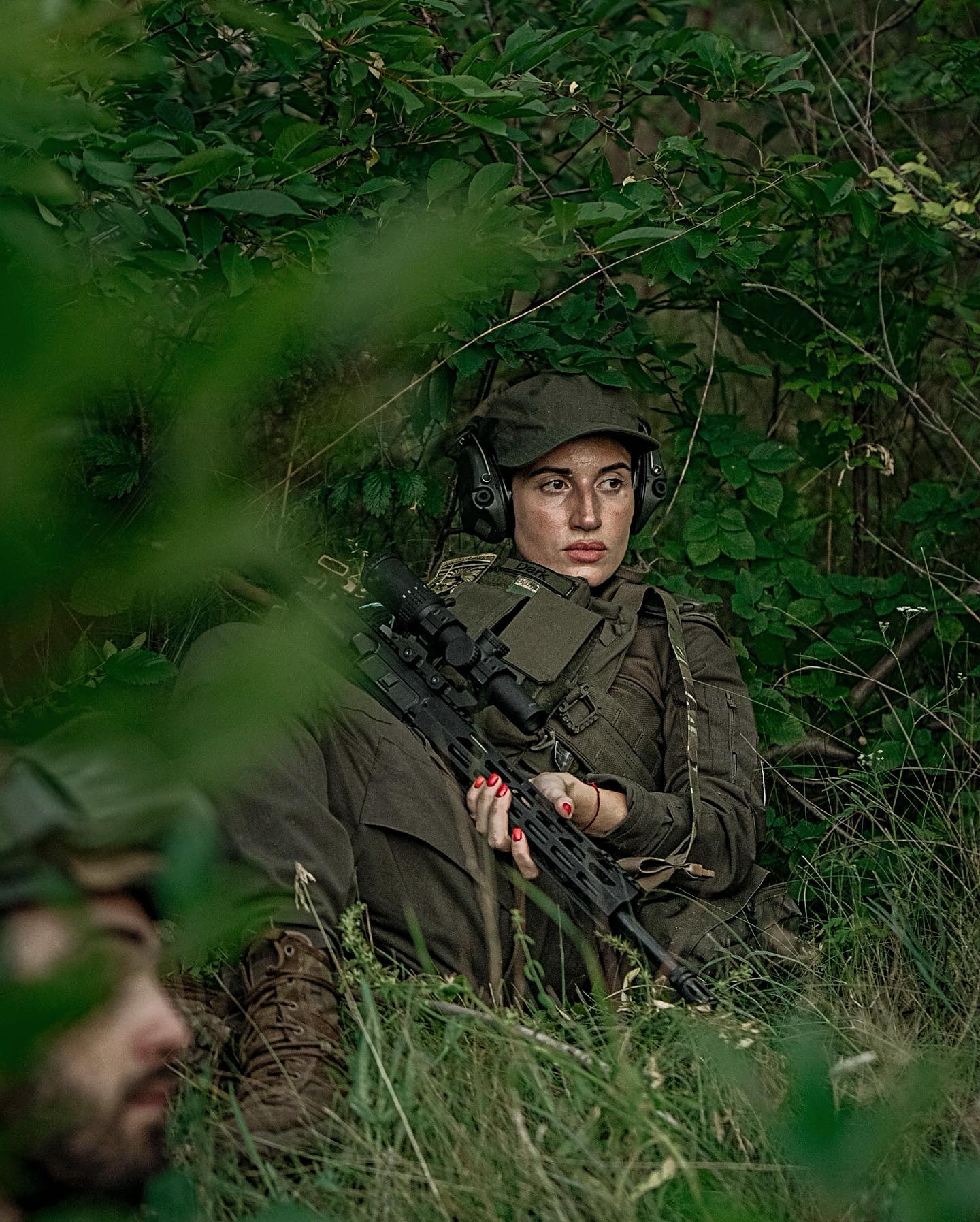 "Я просто доброволець": Емеральд пояснила, чому вона більше не снайперка