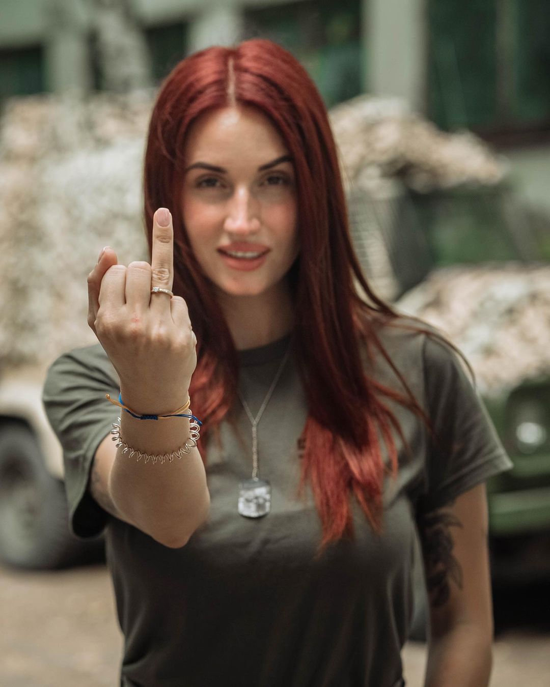 Українська Жанна д'Арк чекає на дитину: "у мене під серцем бандерятко"