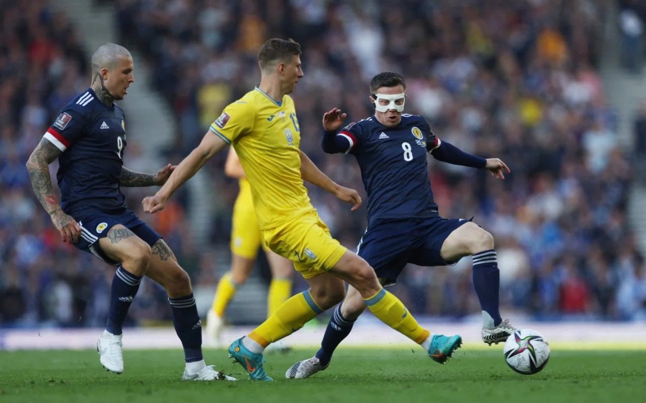 Сборная Украины обыграла Шотландию и вышла в финал плей-офф квалификации к ЧМ-2022