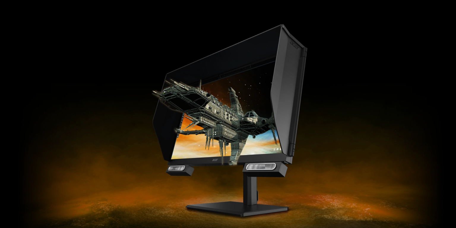 Геймери оцінять. Acer показала 3D-монітор з об'ємним звуком без окулярів та навушників (фото)
