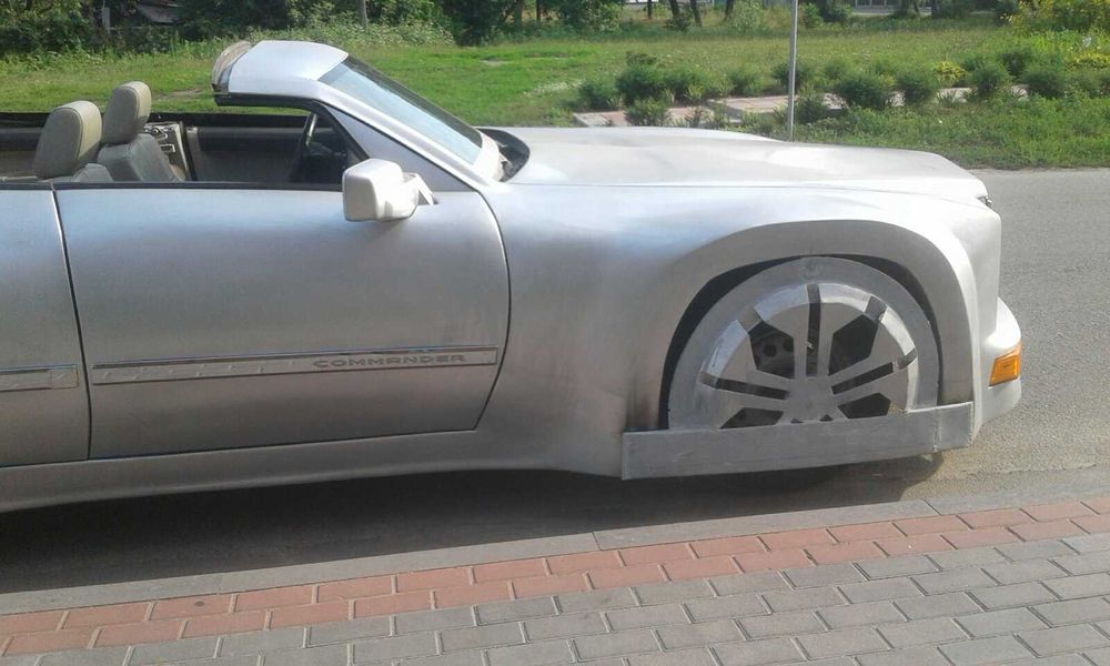 В Украине мастер превратил Jeep в огромный кабриолет: впечатляющие фото