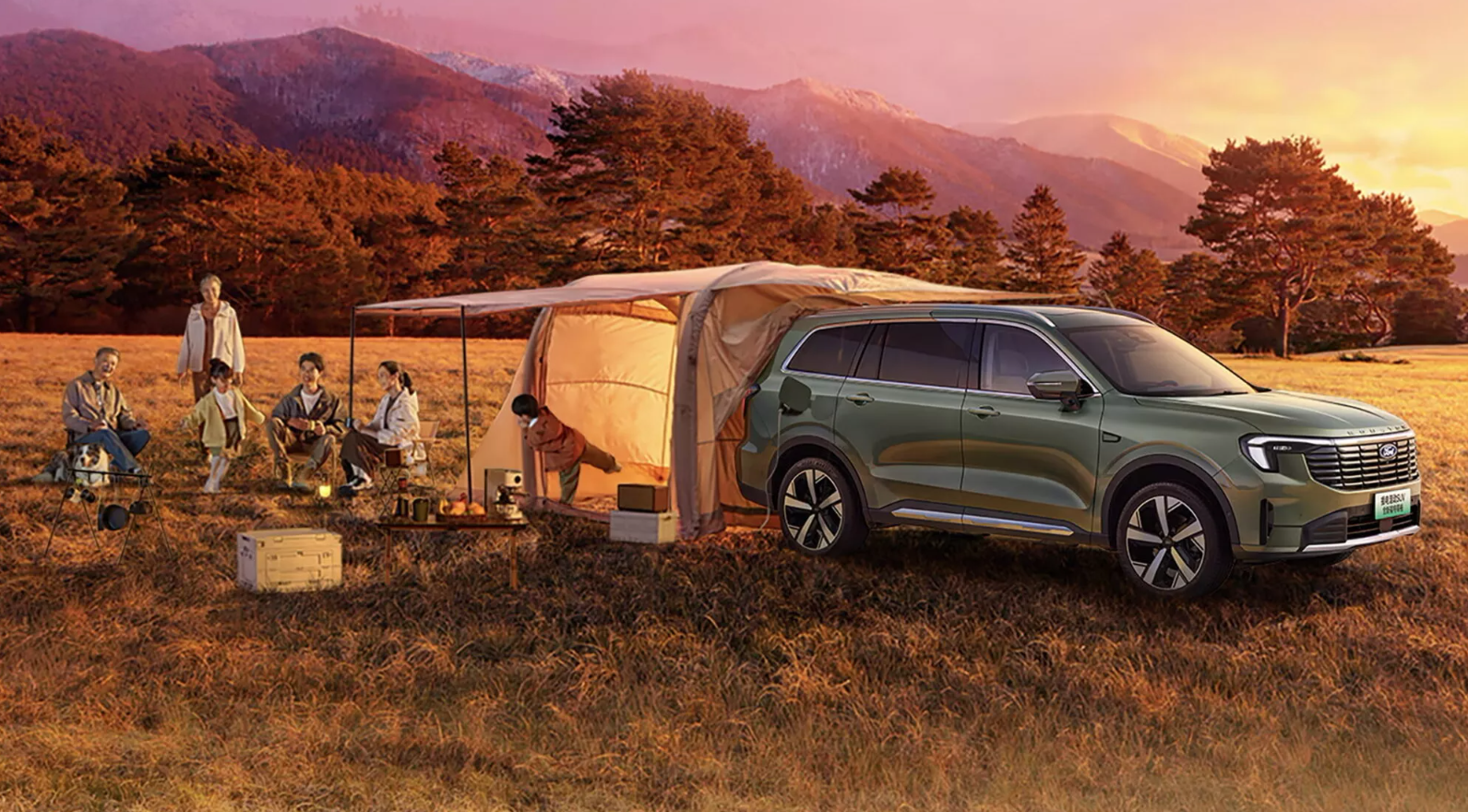 Повнорозмірний кросовер Ford Equator перетворили на гібрид