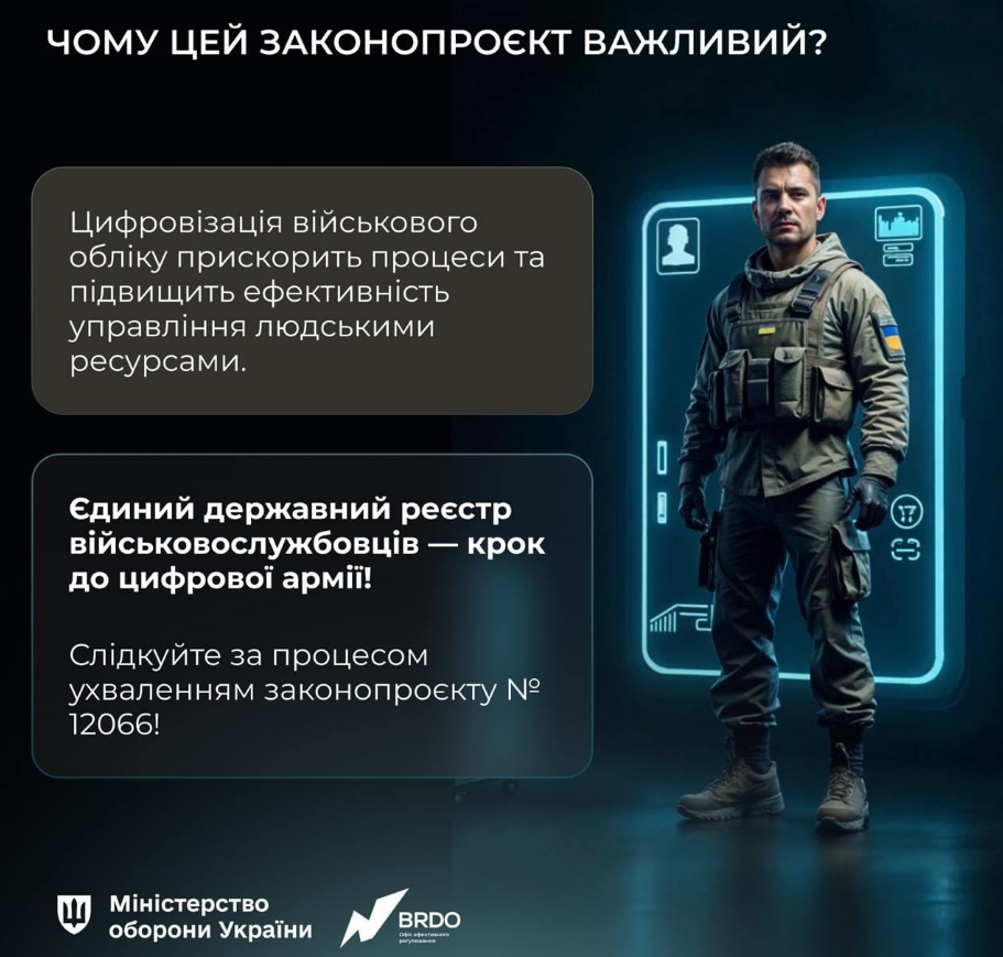 В Минобороны объяснили, зачем нужен госреестр военных и как он будет работать