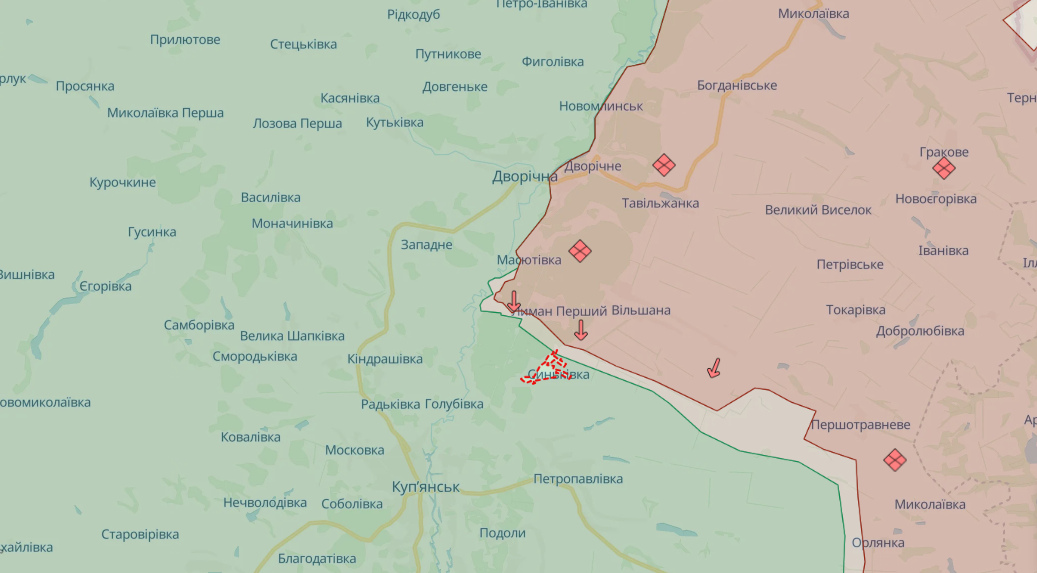 Біля Роботино росіяни відступають, а ЗСУ мали успіх на інших відрізках фронту: карти DeepState