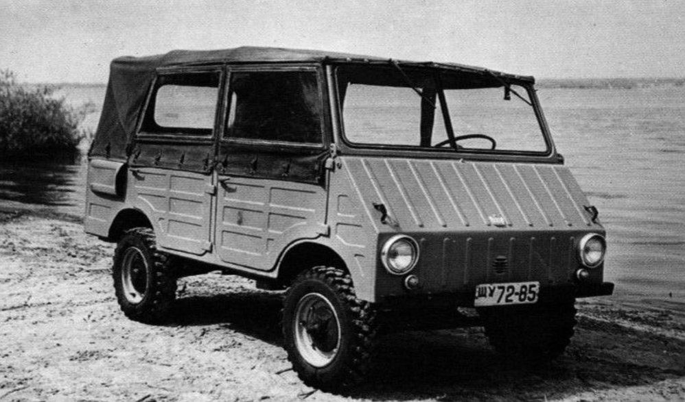 Каким был джип из "горбатого" ЗАЗа: для армии и для села