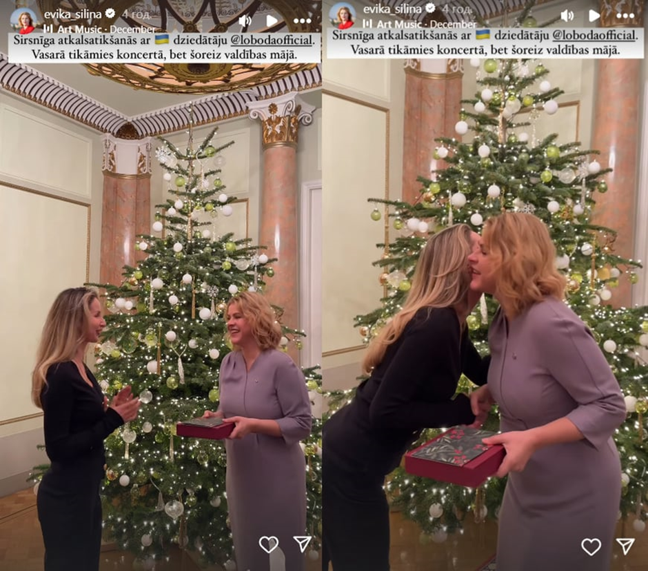 Премьер-министр Латвии пригласила Светлану Лободу в Дом правительства в Риге