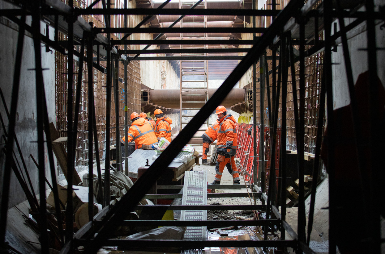 У КМДА показали, як будують метро на Виноградар (фото, відео)