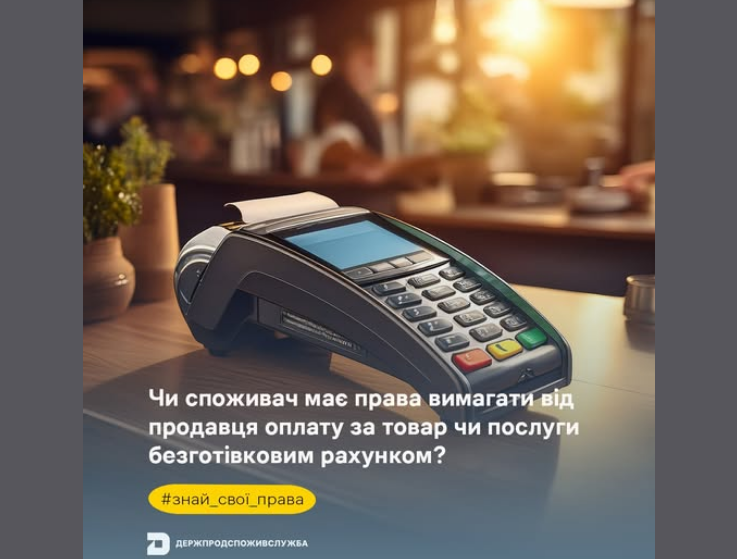 Могут ли украинцы требовать безналичную оплату товаров и услуг: что изменилось с 1 января
