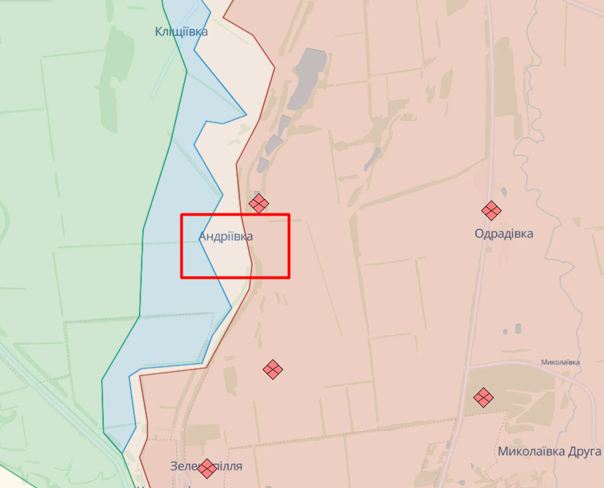 Маляр заявила про "хороші новини" з фронту, але Андріївка поки не під контролем ЗСУ