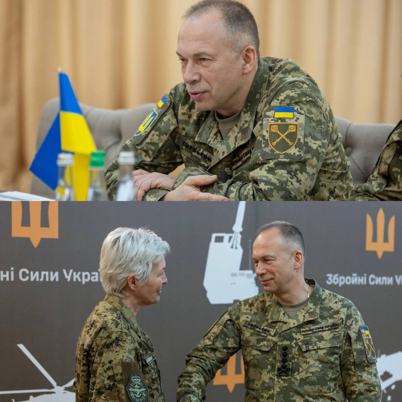 Сирський обговорив із канадською колегою ситуацію на фронті та потреби ЗСУ