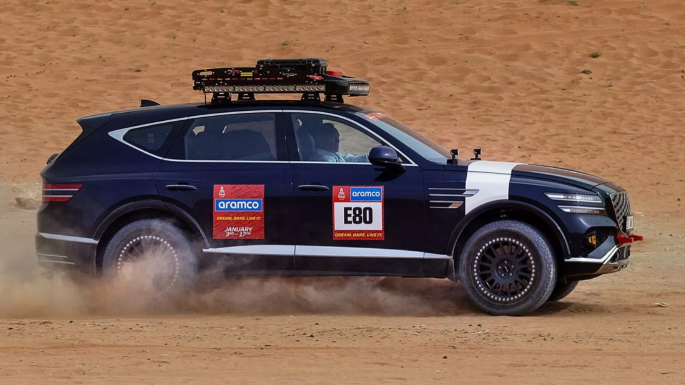 Для відомого автогонщика: кросовер Genesis GV80 перетворили на справжній позашляховик