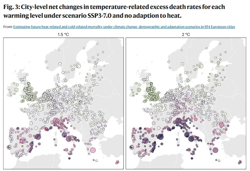 В Європі до 2099 року через спеку можуть померти 2,3 млн осіб: які міста в зоні ризику