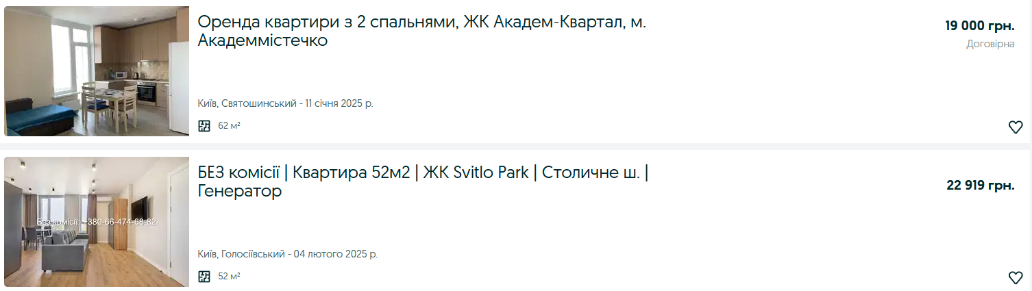 Лівий чи правий берег Києва: де оренда дорожча і що можна знайти за 15 тисяч гривень