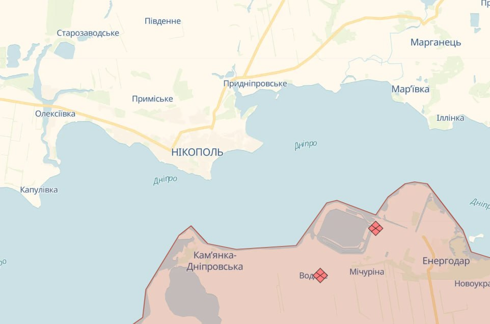 Під Нікополем через обстріл без світла залишилася тисяча родин