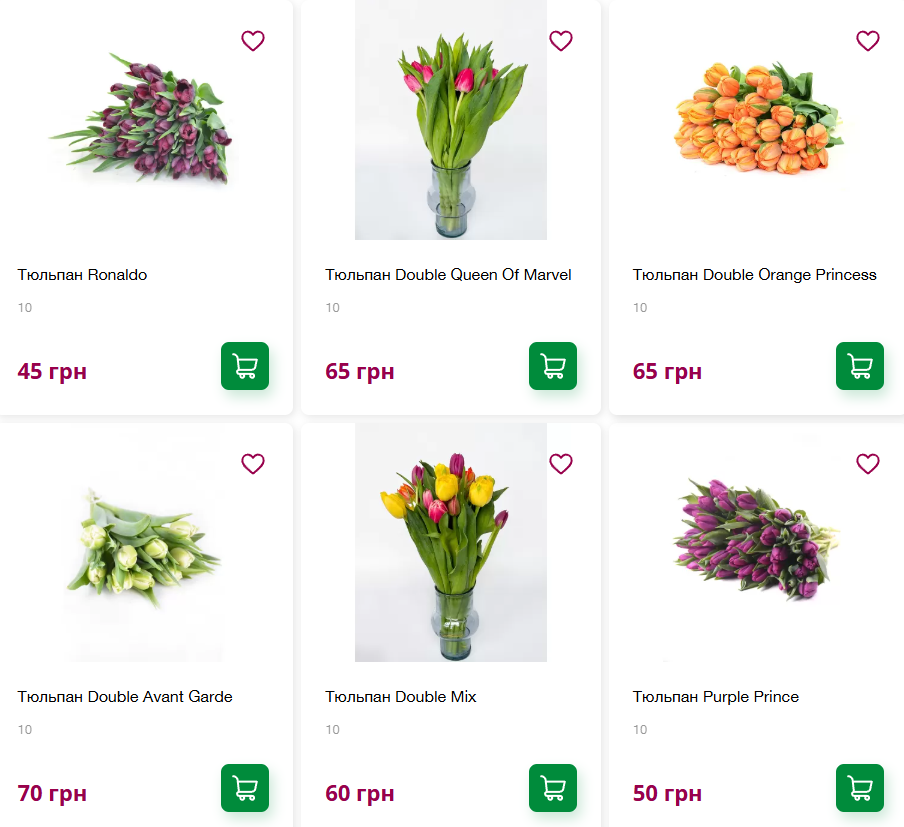 Свято наближається: скільки в Києві коштують тюльпани напередодні 8 березня