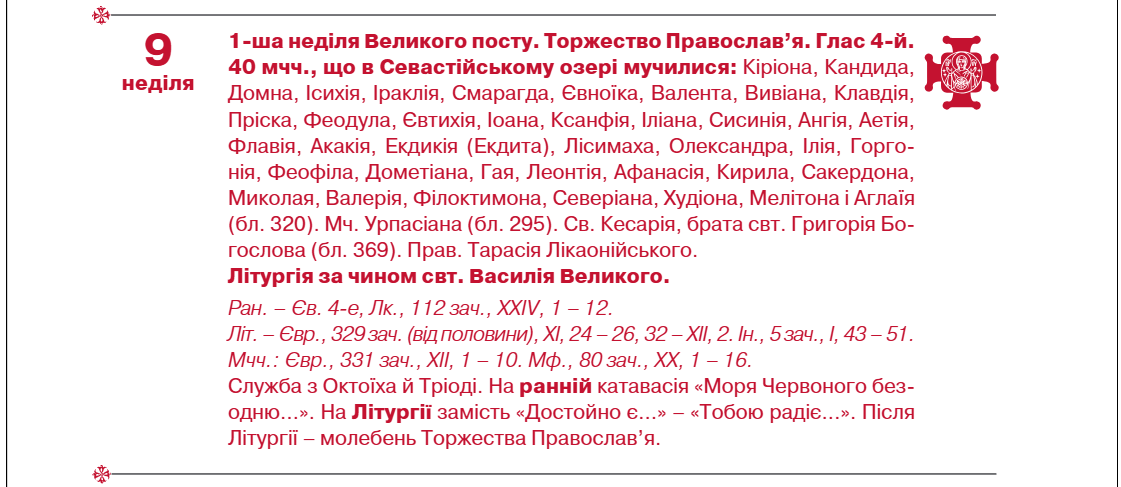 Найважливіші церковні свята в березні: коли й навіщо іти до храму