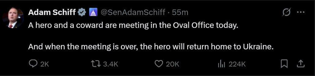 "Ви не самотні". Європа вступилась за Україну на фоні сварки Зеленського та Трампа: заяви