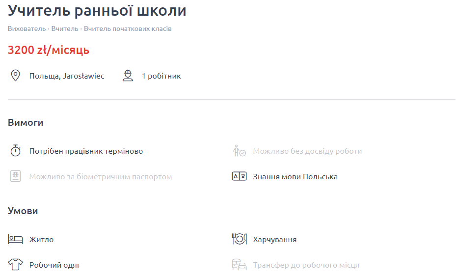 1000 грн в час! Сколько могут зарабатывать украинские учителя в Польше: лучшие вакансии